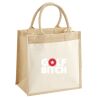 Pocket Jute Midi Tote Thumbnail