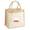Pocket Jute Midi Tote Thumbnail