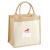 Pocket Jute Midi Tote Thumbnail