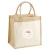 Pocket Jute Midi Tote Thumbnail