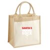 Pocket Jute Midi Tote Thumbnail