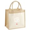 Pocket Jute Midi Tote Thumbnail