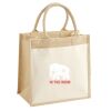 Pocket Jute Midi Tote Thumbnail