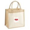 Pocket Jute Midi Tote Thumbnail