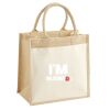 Pocket Jute Midi Tote Thumbnail