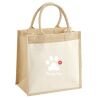 Pocket Jute Midi Tote Thumbnail