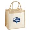 Pocket Jute Midi Tote Thumbnail