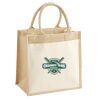 Pocket Jute Midi Tote Thumbnail