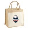 Pocket Jute Midi Tote Thumbnail
