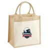 Pocket Jute Midi Tote Thumbnail