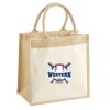 Pocket Jute Midi Tote Thumbnail