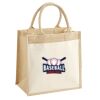 Pocket Jute Midi Tote Thumbnail