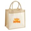 Pocket Jute Midi Tote Thumbnail