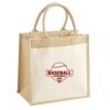 Pocket Jute Midi Tote Thumbnail