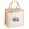Pocket Jute Midi Tote Thumbnail