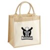 Pocket Jute Midi Tote Thumbnail