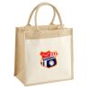 Pocket Jute Midi Tote Thumbnail