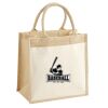 Pocket Jute Midi Tote Thumbnail