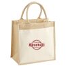 Pocket Jute Midi Tote Thumbnail