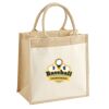 Pocket Jute Midi Tote Thumbnail