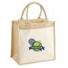 Pocket Jute Midi Tote Thumbnail