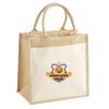 Pocket Jute Midi Tote Thumbnail