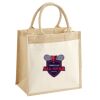 Pocket Jute Midi Tote Thumbnail