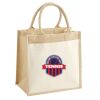 Pocket Jute Midi Tote Thumbnail