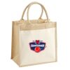 Pocket Jute Midi Tote Thumbnail