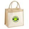 Pocket Jute Midi Tote Thumbnail