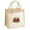 Pocket Jute Midi Tote Thumbnail