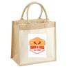 Pocket Jute Midi Tote Thumbnail