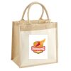 Pocket Jute Midi Tote Thumbnail
