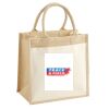Pocket Jute Midi Tote Thumbnail