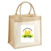 Pocket Jute Midi Tote Thumbnail
