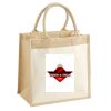 Pocket Jute Midi Tote Thumbnail