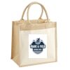 Pocket Jute Midi Tote Thumbnail