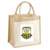 Pocket Jute Midi Tote Thumbnail