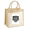 Pocket Jute Midi Tote Thumbnail