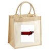 Pocket Jute Midi Tote Thumbnail