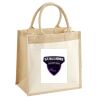 Pocket Jute Midi Tote Thumbnail