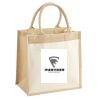 Pocket Jute Midi Tote Thumbnail
