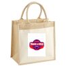 Pocket Jute Midi Tote Thumbnail