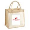Pocket Jute Midi Tote Thumbnail
