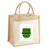 Pocket Jute Midi Tote Thumbnail
