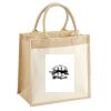Pocket Jute Midi Tote Thumbnail