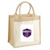 Pocket Jute Midi Tote Thumbnail