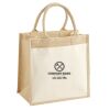 Pocket Jute Midi Tote Thumbnail