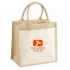 Pocket Jute Midi Tote Thumbnail