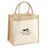 Pocket Jute Midi Tote Thumbnail